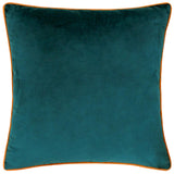 Meridian Velvet Piped Cushion Cover 22" x 22" (55cm x 55cm)