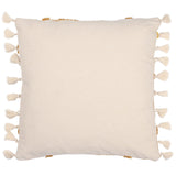 Kalai Tuft Tasselled Cushion Cover 18" x 18" (45cm x 45cm)