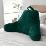 Cosy Diamond Cuddle Cushion Bottle Green