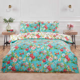 So Soft Ashbourne Duck Egg Duvet Cover Set