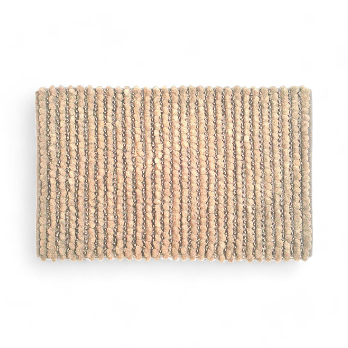 Sparkle Bobble Bath Mat Stone