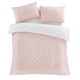 Brushed Polka Dot Duvet Cover Set