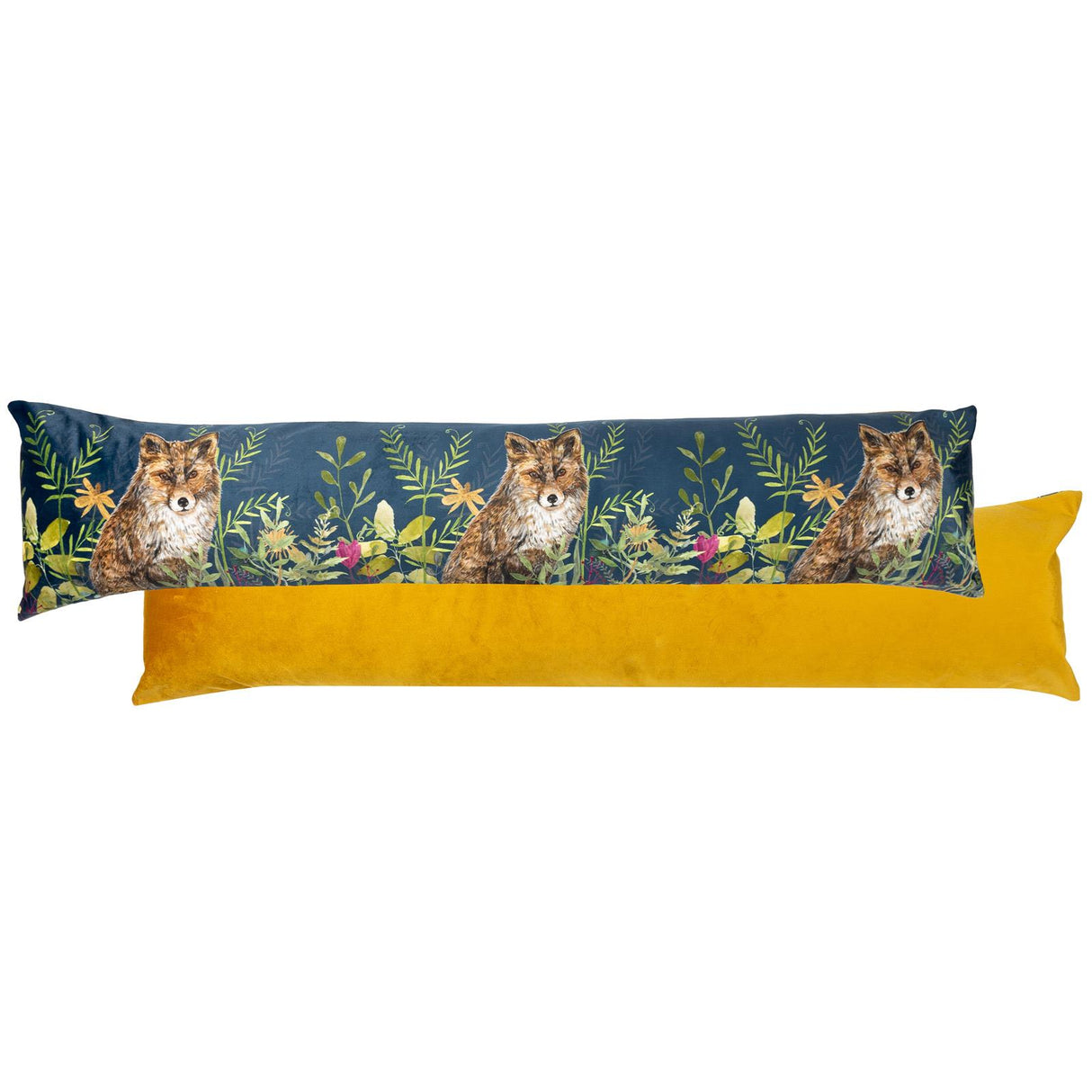 Willow Fox Velvet Draught Excluder