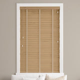 Sunwood Wood Tawny Made to Measure Venetian Blind with Hessian Tapes