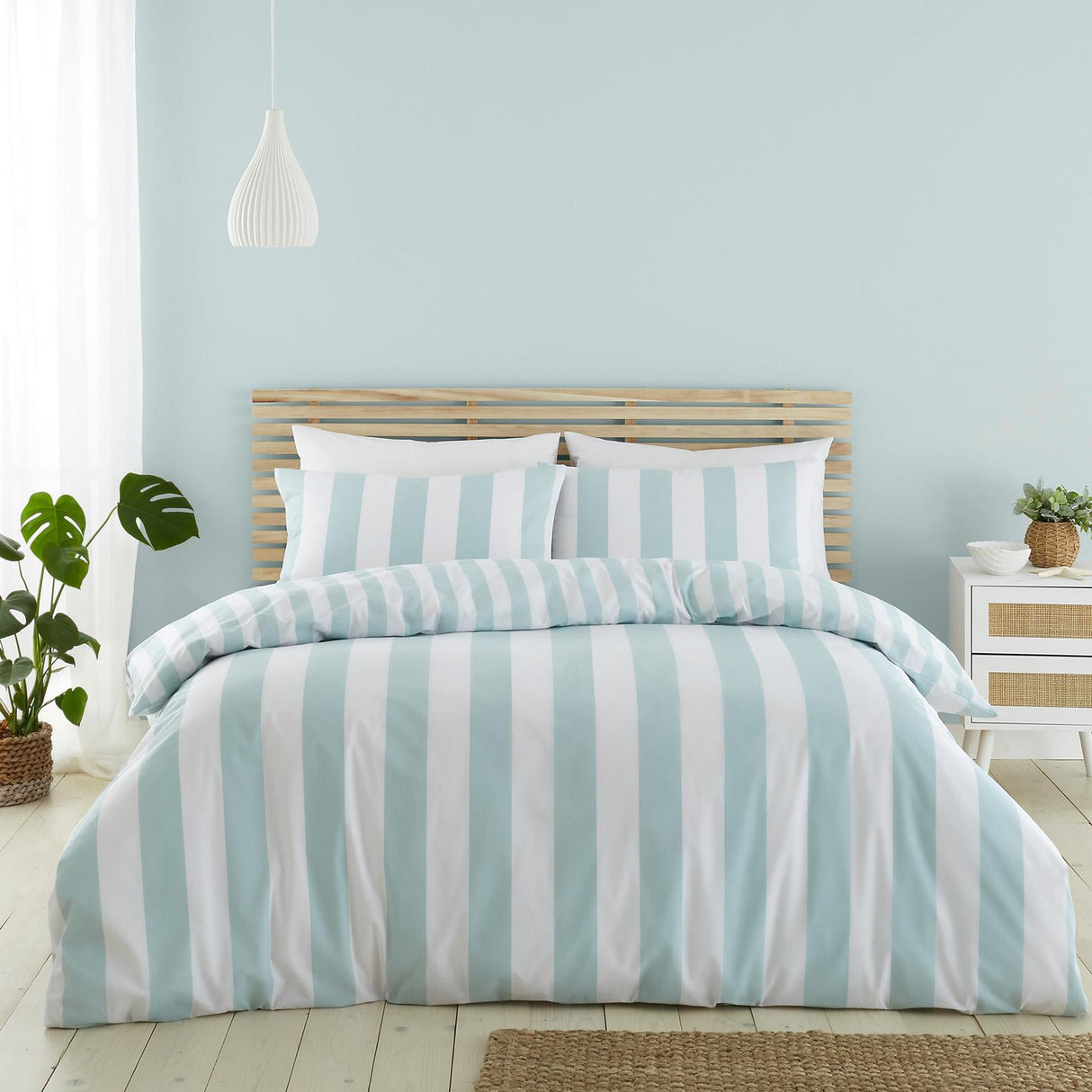 Cove Stripe Duvet Cover Set