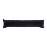 Wilson Velvet Draught Excluder Black