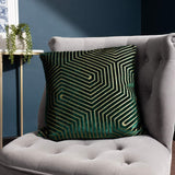 Evoke Cut Velvet Cushion Cover 18" x 18" (45cm x 45cm)