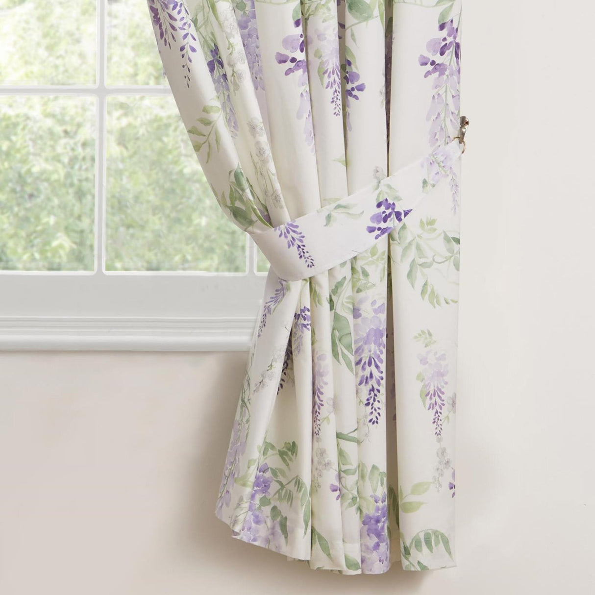 Wisteria Pencil Pleat Tape Top Lined Curtains