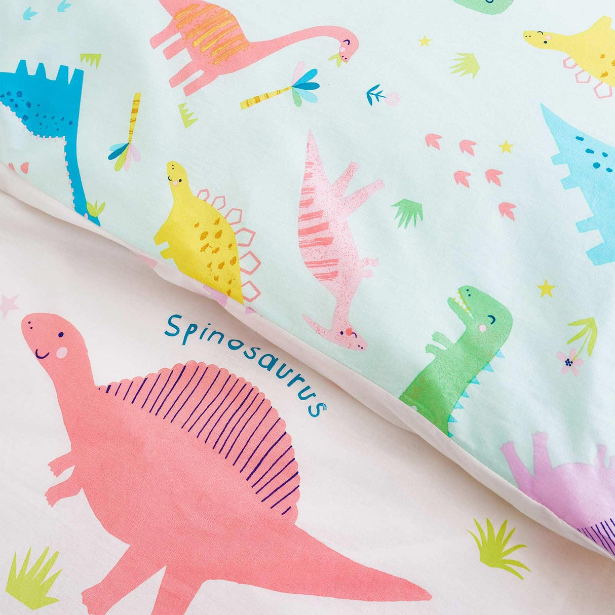 Dinosaur Friends Duvet Cover Set