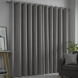 Strata Dim Out Woven Thermal Eyelet Curtains