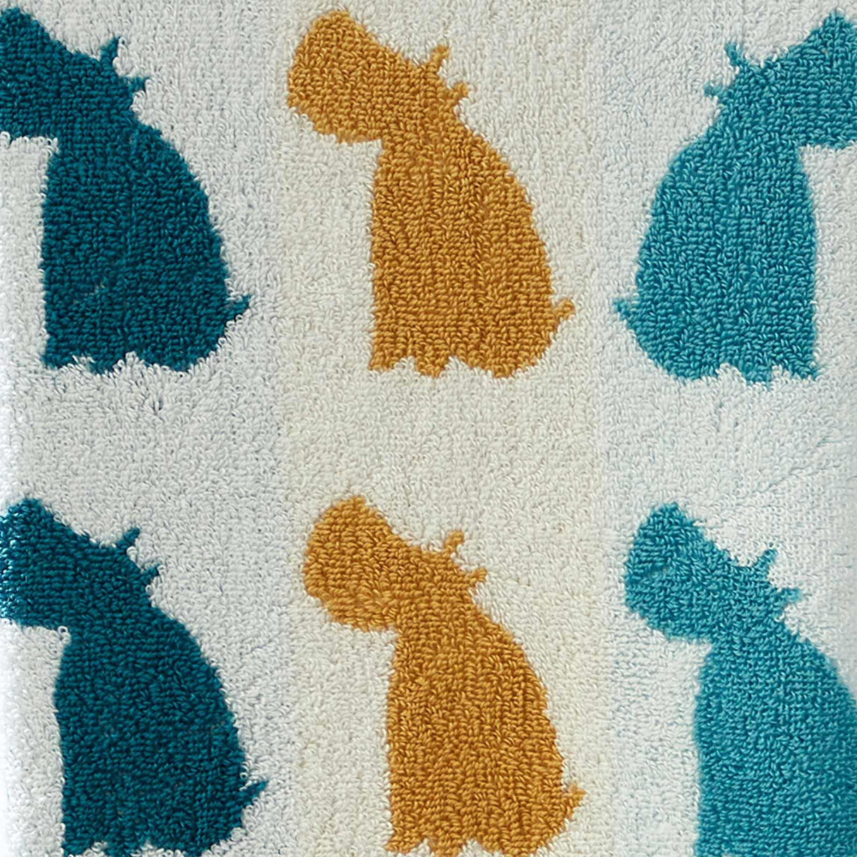 Hippo Jacquard Towel