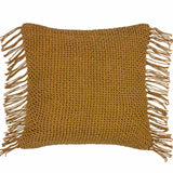 Nimble Fringed Cotton Cushion Cover 18" x 18" (45cm x 45cm)