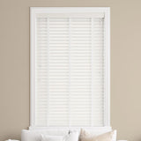 Starwood Glacier Made to Measure Wood Venetian Blind with Arctic Tapes