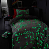 Game Over Fleece Duvet Cover Set