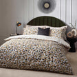 City Abstract Cotton Rich Reversible Duvet Cover Set