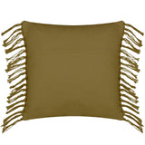 Nimble Fringed Cotton Cushion Cover 18" x 18" (45cm x 45cm)