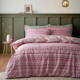 Brushed Fairisle Duvet Cover Set