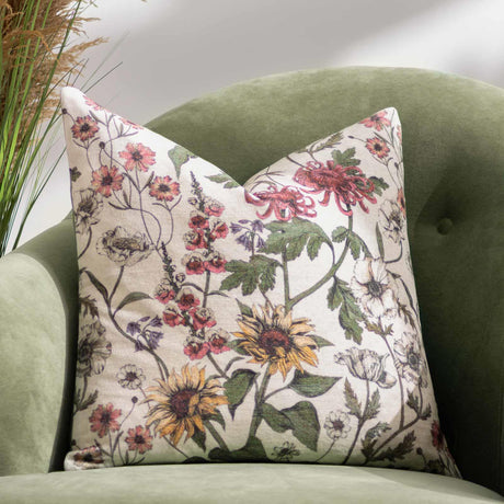 Wylder Nature Wallflower Cushion Cover 50cm x 50cm (20"x20")