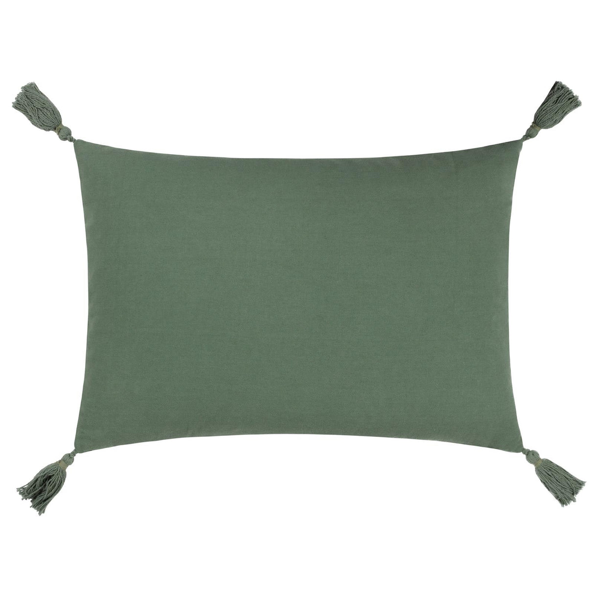 Dharma Tufted Tasselled Cushion Cover 14" x 20" (35cm x 50cm)