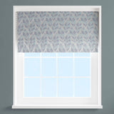 Metz Blue Made To Measure Roman Blind