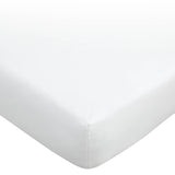 180TC Egyptian Cotton Fitted Sheet White