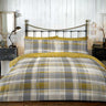 Connolly Check Flannelette Brushed Cotton Duvet Cover