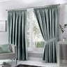 Dijon Blackout Tape Top Pencil Pleat Curtains