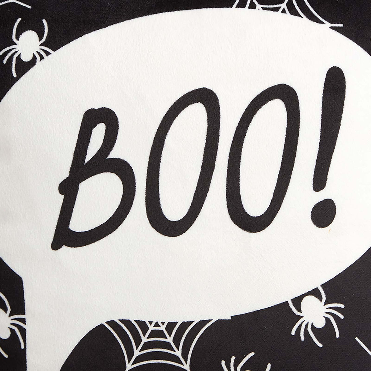 Boo! Cushion Cover Black