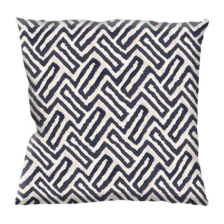 Alan Symonds Large Blue Outdoor Cushion Cover 55cm x 55cm (22"x22")