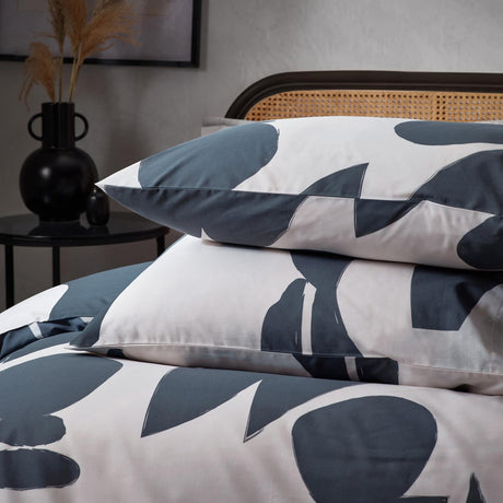 Meta Abstract Cotton Rich Dusk Duvet Cover Set