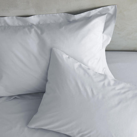 Easy Iron Percale Oxford Pillowcase Pair Grey