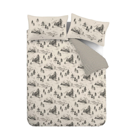 Brushed Alpine Village Duvet Cover Set