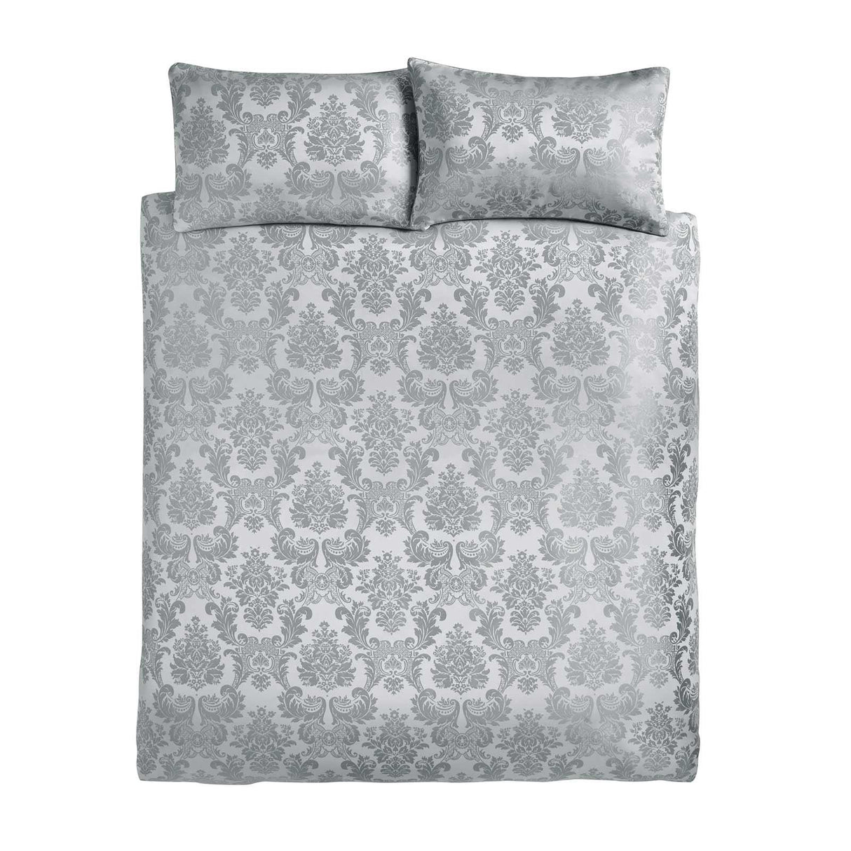 Damask Jacquard Duvet Cover Set