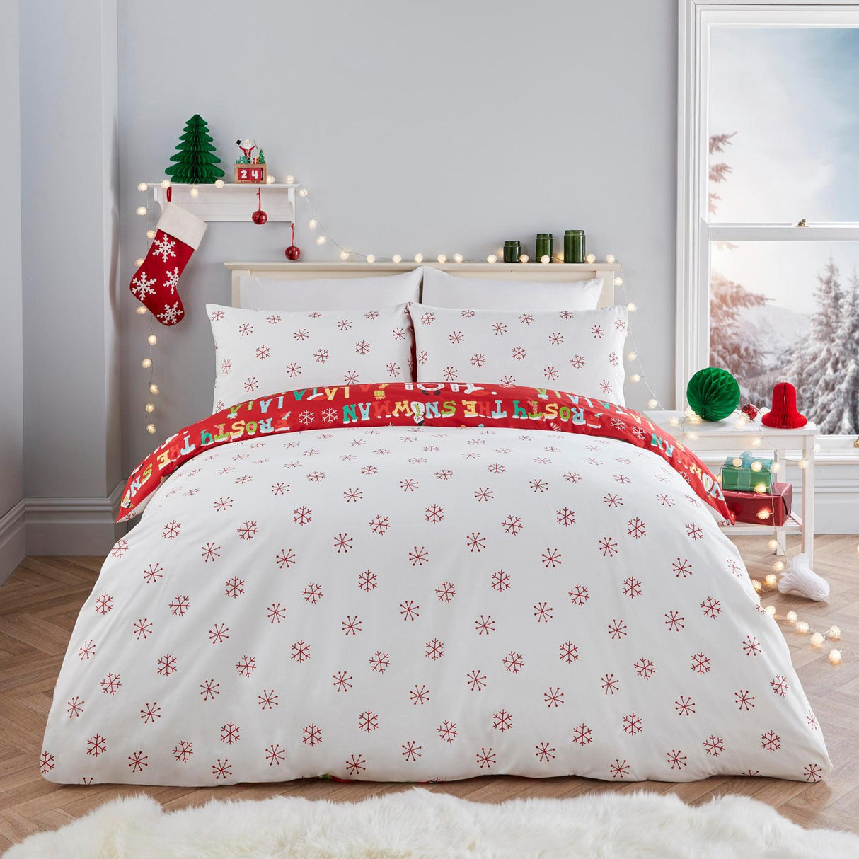 Santa's Little Helper Duvet Cover Set