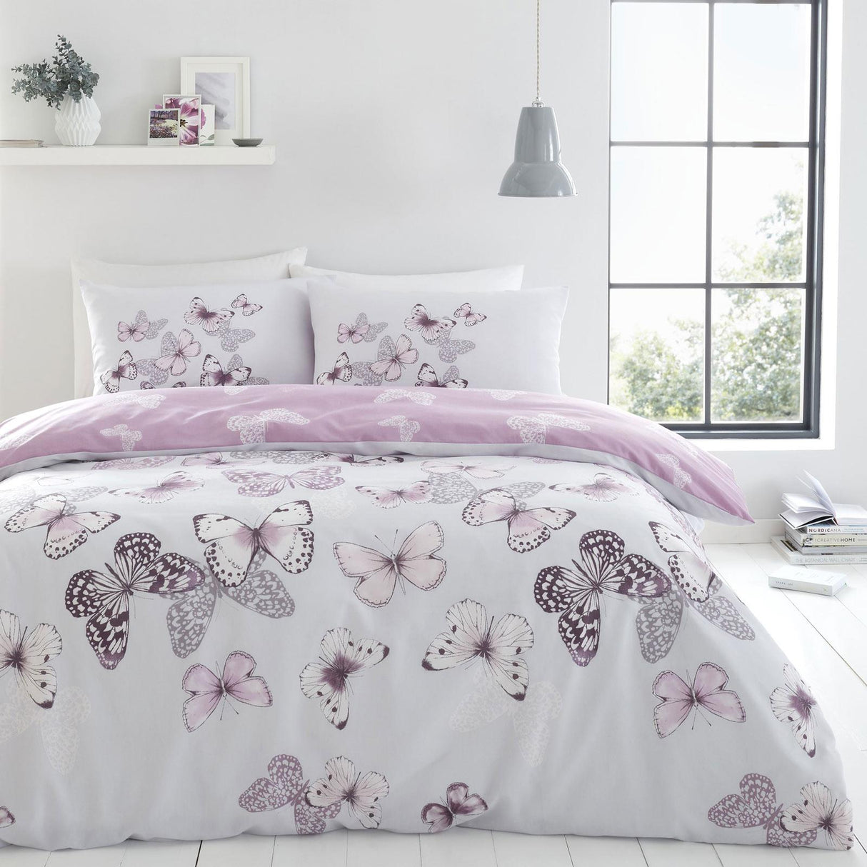 Scatter Butterfly Duvet Cover Set