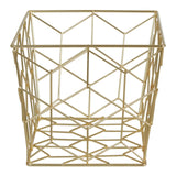 Vertex Matte Gold Storage Basket