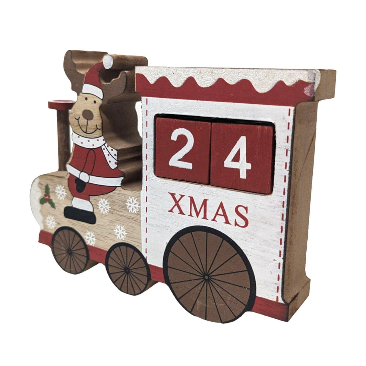 Wooden Train Advent Calendar