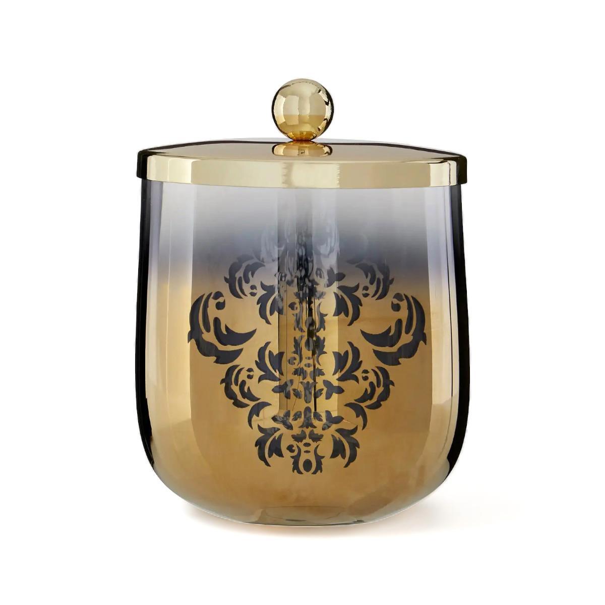 Elise Gold Ombre Storage Jar