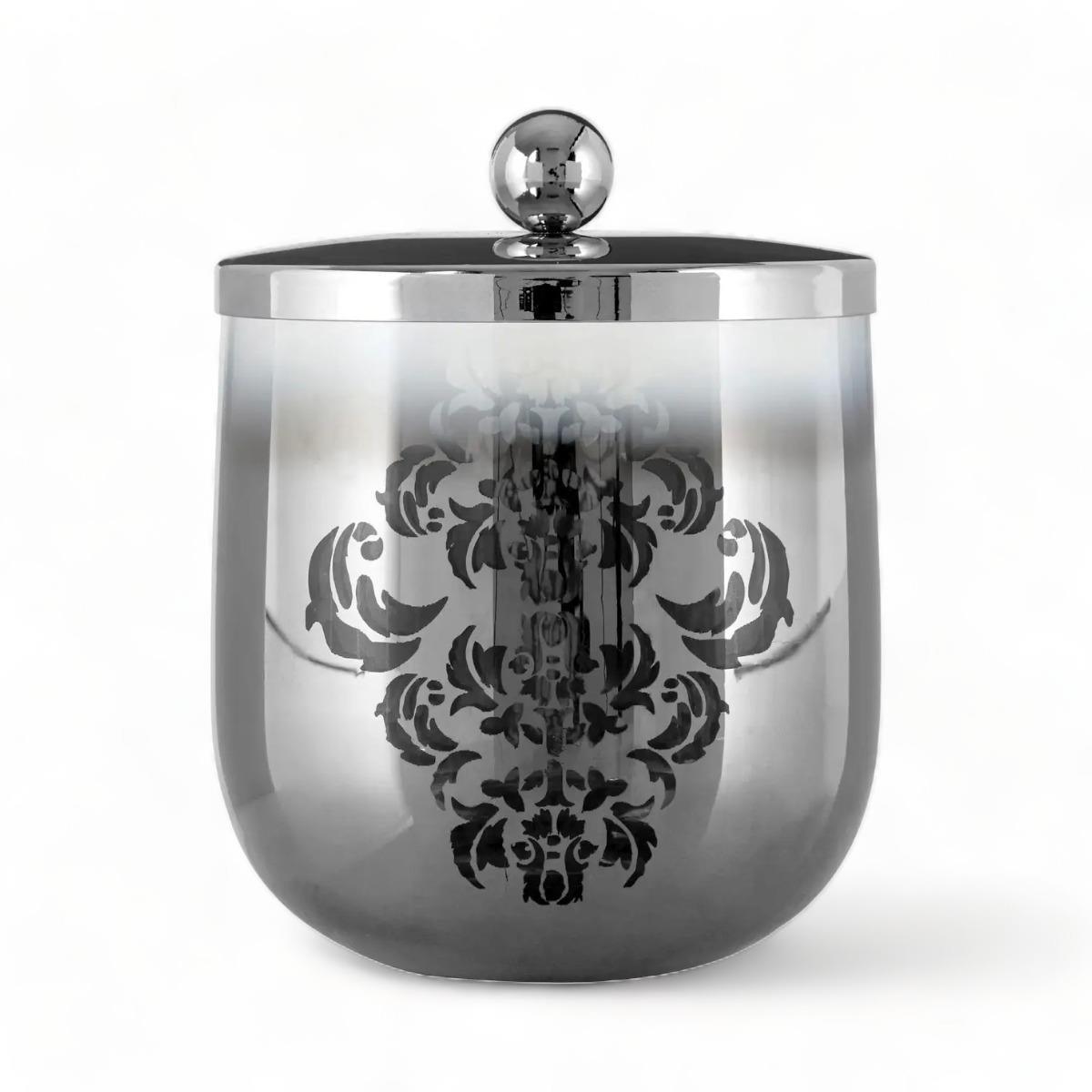 Elise Silver Ombre Storage Jar