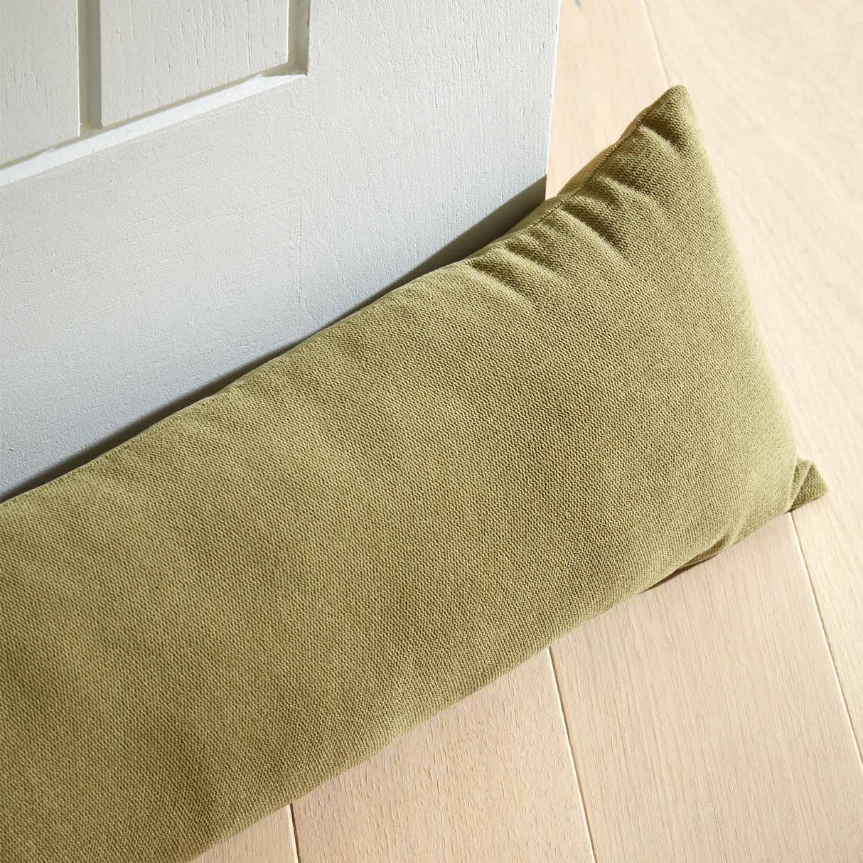 Wilson Velvet Draught Excluder Olive