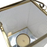 Square Glass Tealight Candle Holder