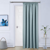 Woolacombe Thermal Door Curtain Duck Egg