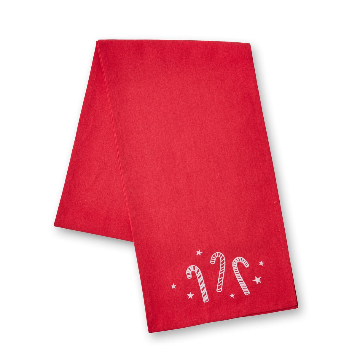 Christmas Candy Cane Table Runner