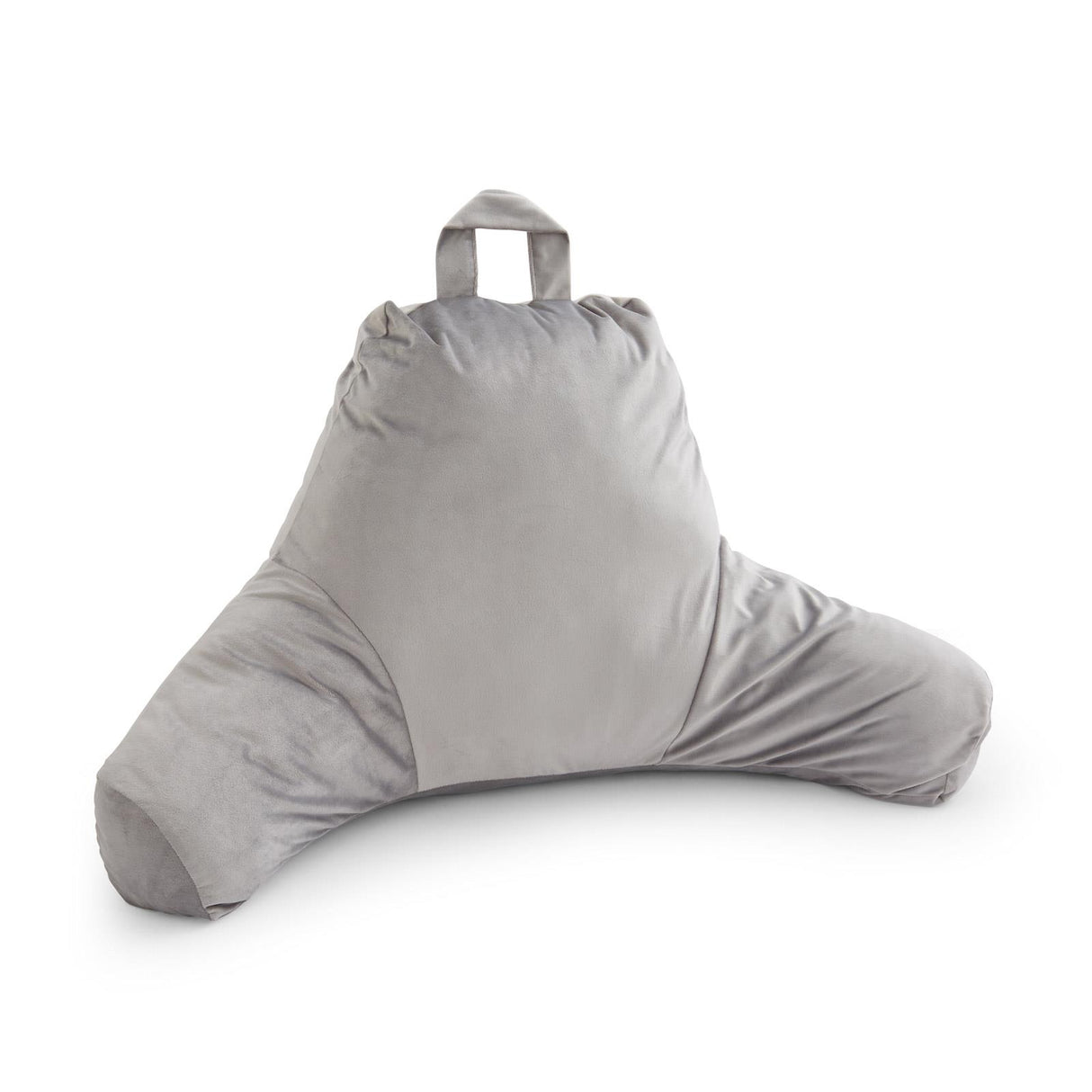 Kingsley Matt Velvet Cuddle Cushion Silver