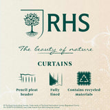 RHS Garden Walk Tape Top Curtains