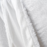 Glamour Fur Throw White