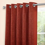 Amberley Thermal Eyelet Curtains Terracotta