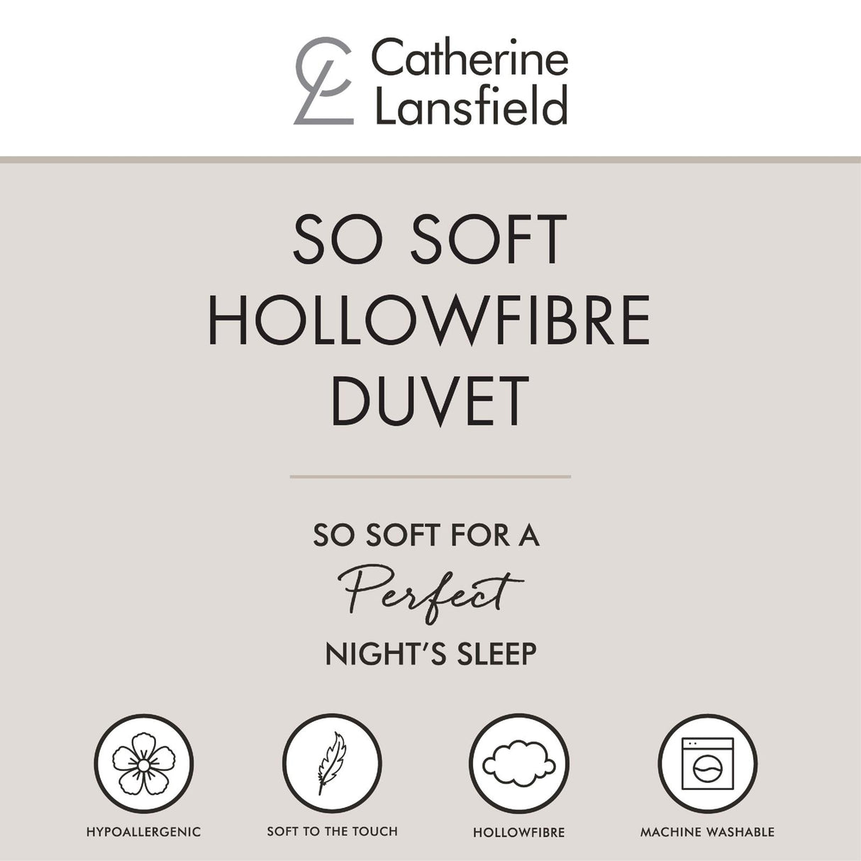 So Soft Hollowfibre 10.5 Tog Duvet