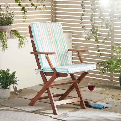 Stripe Outdoor Chair Pad