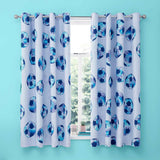 Tie Dye Football Eyelet Curtains